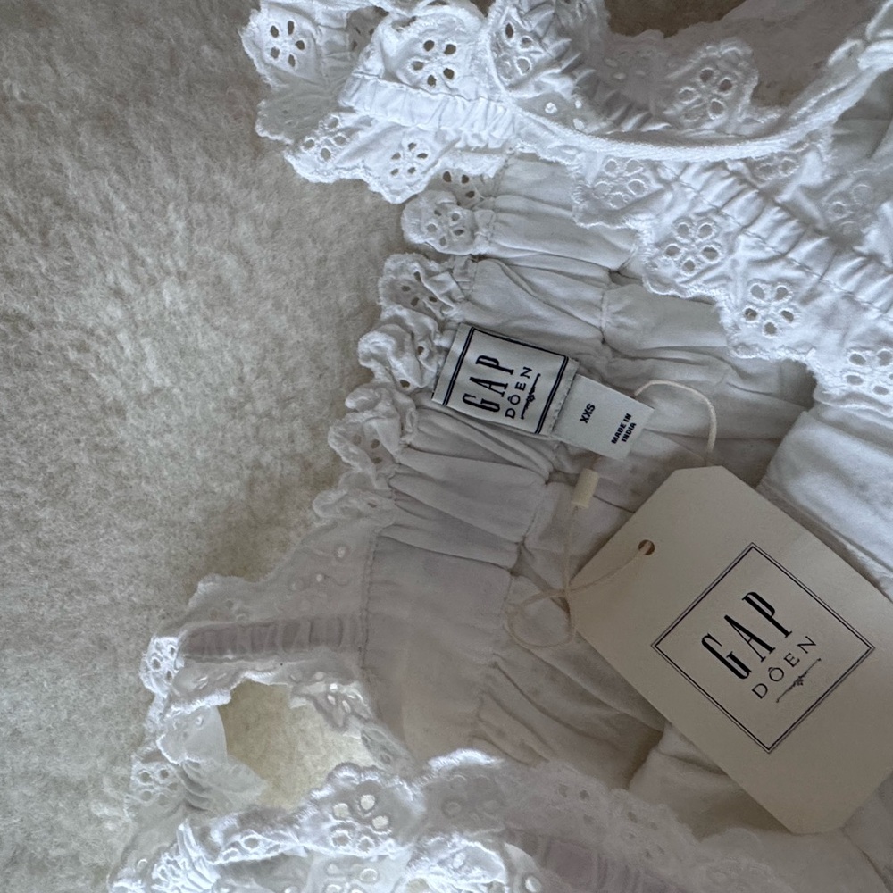 Gap x DOEN Eyelet Midi Dress